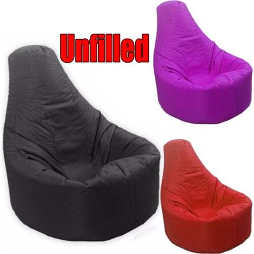 1 PCS Lazy Sofas Cover Bean Bag Sofas Chairs Without Filler Lounger Seat Pouf Puff Couch Tatami Living Room Bedroom Chair