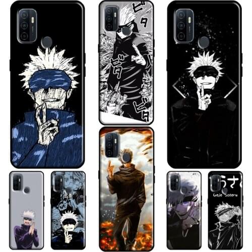 Jujutsu kaisen Gojo satoru For OPPO A52 A72 A83 A91 A5 A9 A53 A31 2020 F5 F7 Reno 4 Pro 2Z A5S A1K A15 Phone Case