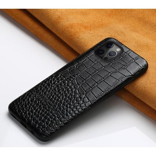 Genuine Leather Phone Case for iphone 12 Pro Max 12 Mini 11 Pro Max SE 2020 X XR XS max 6 6S 7 8 plus 360 Full protective Cover
