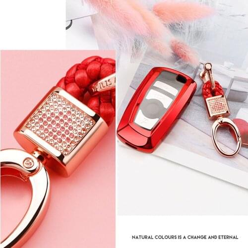 TPU Car key Bag Wallet Case for BMW F30 F31 F34 F10 F11 F07 F20 F25 F26 550i 535i 528i Z4 X1 X3 X4 M1 M2 Key Holder Protector