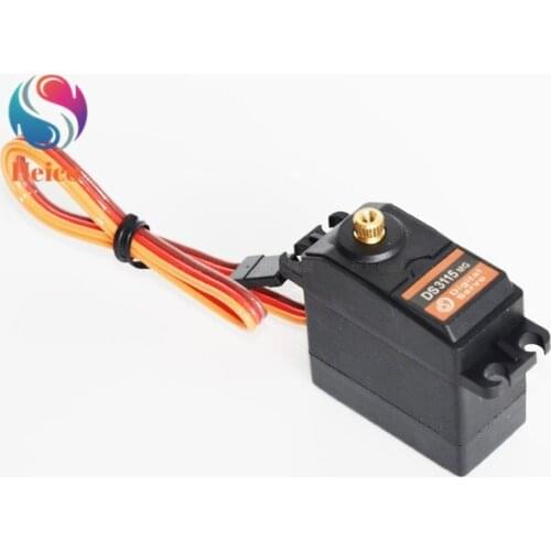 DS3115 15KG Metal Steering Gear 270 degree High Torque Digital Servo for RC Car Boat Plane