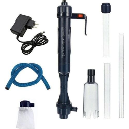 Electric Aquarium Water Change Pump Cleaning Tools Water Changer Gravel Cleaner Siphon for Fish Tank Water Filter Pump