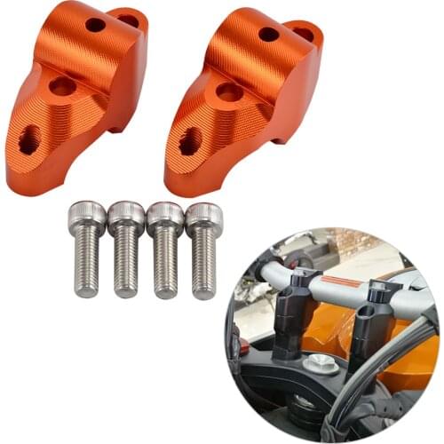 Motorcycle CNC Barback Handlebar Risers Bracket Kits For KTM 1050 1090 1190 Adventure 1290 Super Adventure Super Duke GT 2013-21