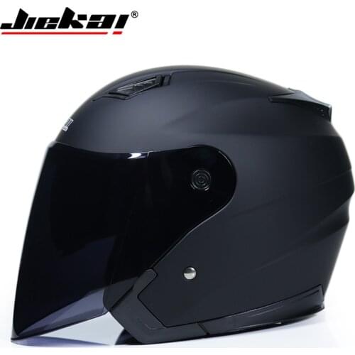 Helmet motorcycle open face capacete para motocicleta cascos para moto racing motorcycle vintage helmets with dual lens JK-516