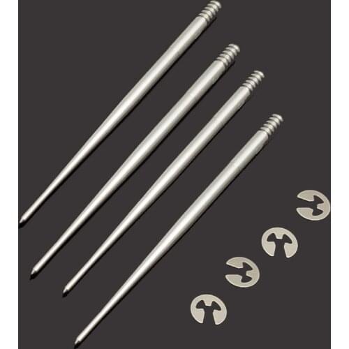 Pack of 4pcs Carburetor Main Jets with Lock Washer Motorcycle Modified Carburetor Main Oil Needle 56.5mm Diaphragm Part