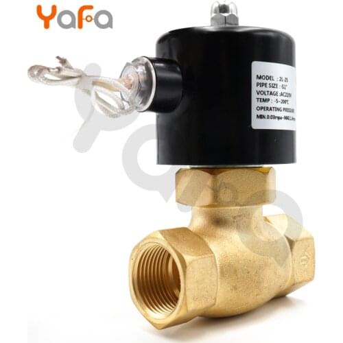G1/2" G3/4" G1" normally closed high pressure solenoid valve,DC 24V AC 220V high temperature for steam liquid or gas