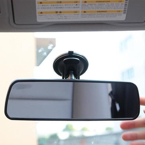 Car Rear Mirror Interior Rear View Mirror With PVC Sucker Rearview Mirror Auto Convex Curve Car-Styling Safety Seats Mirror