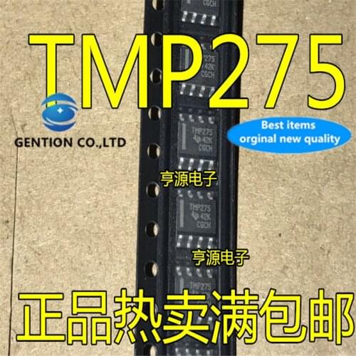 10Pcs TMP275AIDR TMP275 SOP-8 IC temperature management in stock 100% new and original