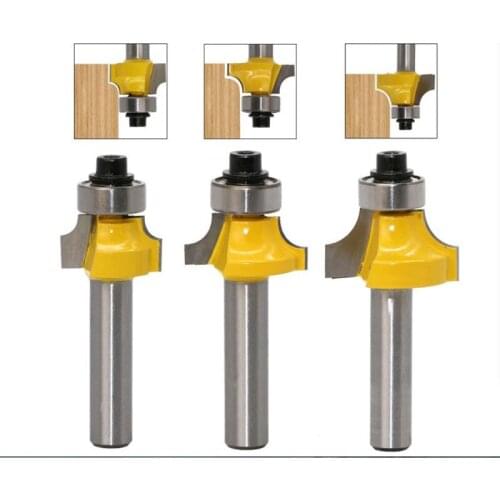 3-piece fillet cutter woodworking milling cutter fillet cutter chamfering cutter milling cutter