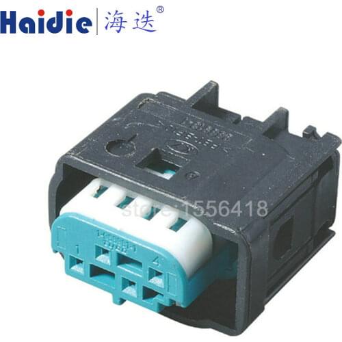Free shipping 2sets 4pin pressure sensor plug reversing image connector 1-967640-1 female connector 968913-1