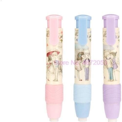 480pcs/lot Promotional Stationery Eraser Removable Combination Cute Style Eraser Student School Supplies Children Gift escolar