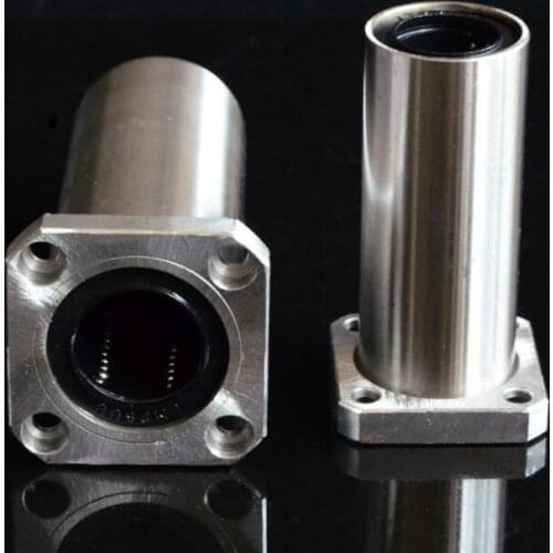 50pcs/lot LMK20LUU 20*32*80mm Flange linear ball bearings bushing for 3d printer CNC router 20x32x80mm