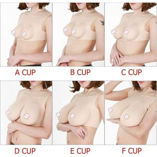 A-H Cup Artificial Silicone Fake Breast Form Top Quality Realistic Soft Boobs Crossdresser Queen Transvestite Mastectomy Bra