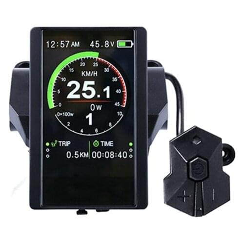 Free Shipping Tongsheng 850C Color Display & VLCD-5 LCD For Torque Sensor TSDZ2 Mid Drive Motor