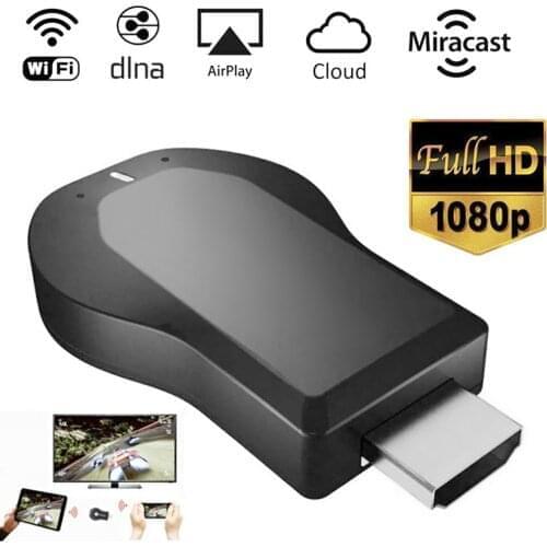 M4 PLUS TV stick Wifi Display Receiver Anycast 1080P Wireless HD Portable Media Player HDMI-compatible Android Dongle