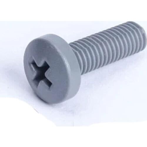 10pcs M8 PVC screw Round head Phillips screws Plastic bolt Pan heads bolts 16mm-50mm Length