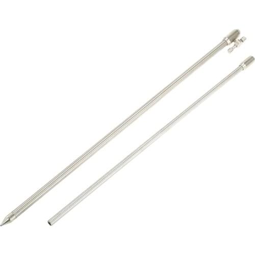 Carp Fishing Bite Alarm Holder Support Stainless Telescopic Fishing Bankstick for Fishing Alarm 35-70cm Carp Fish Rod Pod Rest