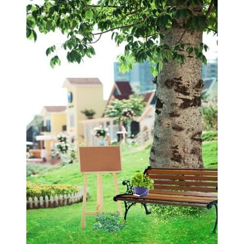 Lawn Tree Chair Photography Backdrops Photo Props Studio Background 5x7ft