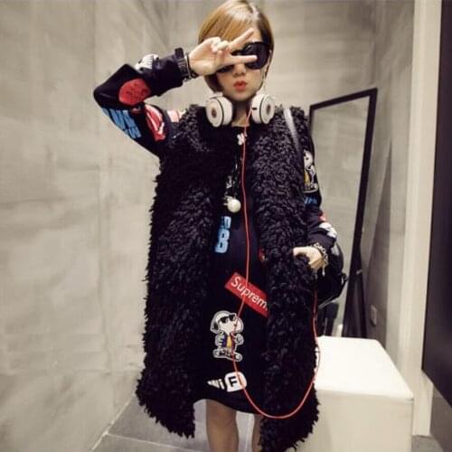 Женские длинные жилеты LEPULEON China At AliExpress