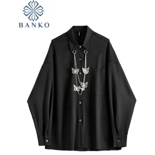 Mina Happiness Black Blouses