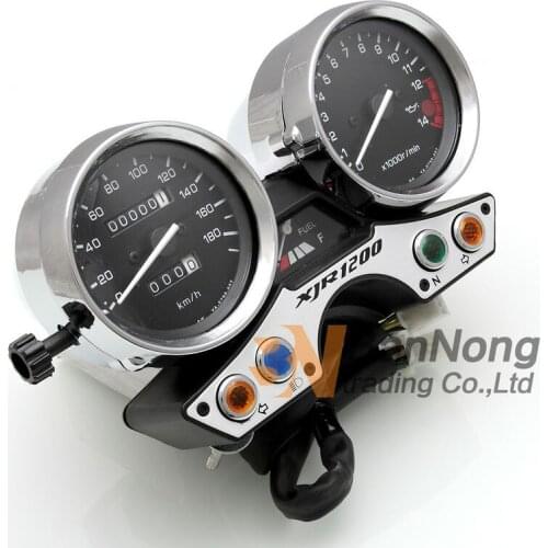 Motorcycle Gauges Cluster Speedometer Tachometer Meter Odometer Instrument Assembly For Yamaha XJR1200 XJR 1200 1992-1997
