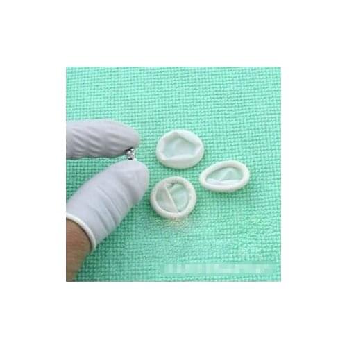 D130 Hand necessary sets of fingers on a hot day DIY jewelry accessories anti-sweat slip rubber finger 20pcs/lot