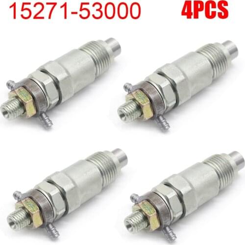 New 4PCS Fuel Injectors For Kubota D750 D850 D950 V1100 V1902 V1702 Auto Engine 15271-53000 15261-53020 1527153000
