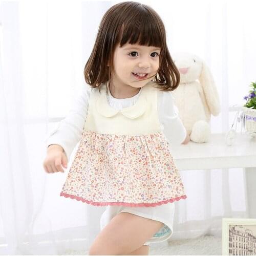 New Bib Adjustable Baby Bibs Waterproof Lunch Feeding Bibs Baby Cute Feeding Cloth Children Floral Baby Apron