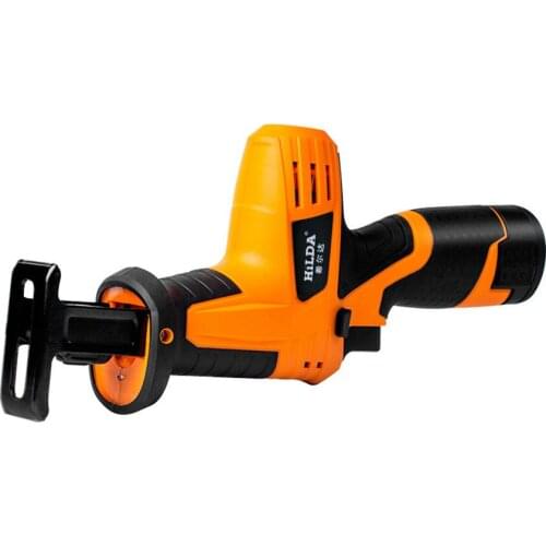 Mini Household 12V Cordless Reciprocating Saw Wood Cutting Saw Portable Woodworking Electric Saws Lithium charging type