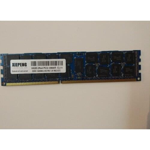 Server Memory 16GB DDR3 1333 1600MHz ECC REG 32GB 4Rx4 PC3L-12800R RAM for Precision Workstation R7610 T3600 T5600 T7600 FC620