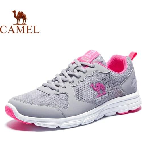 CAMEL Women Air Mesh Lightweight Running Shoes Comfortable Jogging Outdoor Sports Sneakers 2019 Anti-Slip Fashion