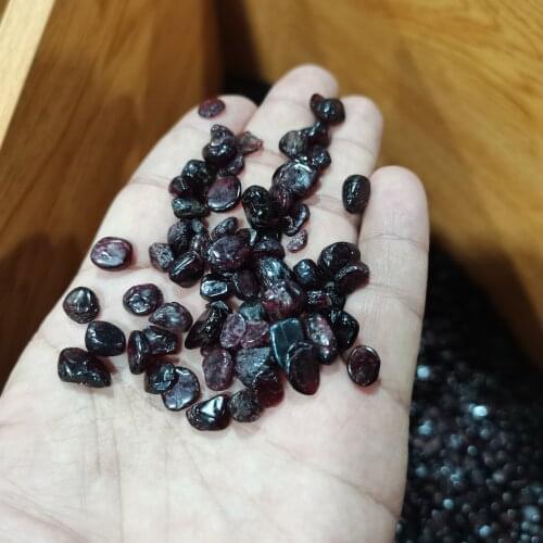 100g Natural Garnet Gravel Quartz Crystals Healing Energy Stone Rock Mineral Fish Tanks and Aquariums Decoration
