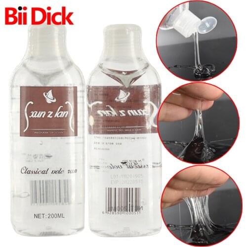 200ml Water Base Lubricant of Sex Anal Oil ,Vagina Gel Intimate Body SPA Massage Oil Japan AV Lube Cream for Adults Masturbation