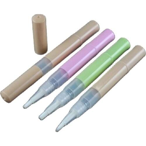 3ml plastic cosmetic pen for lip gloss mascara eyelash acne vulgaris spot removal art nail make up cosmetic packing