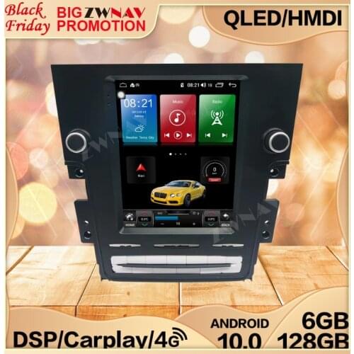 6+128G Carplay Tesla IPS Screen For Lincoln Navigator 2016 2017 Android Multimedia GPS Navigation Auto Video Radio Recorder Head