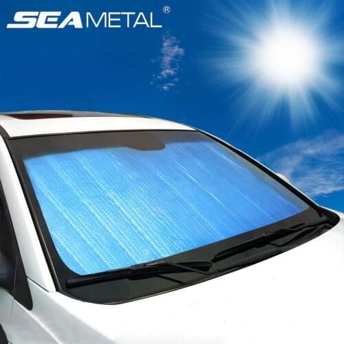 Car Sunshade Interior Front Window Cover Sun Shade Universal for SUV Automobiles Windscreen Sun UV Protector Goods Accessories