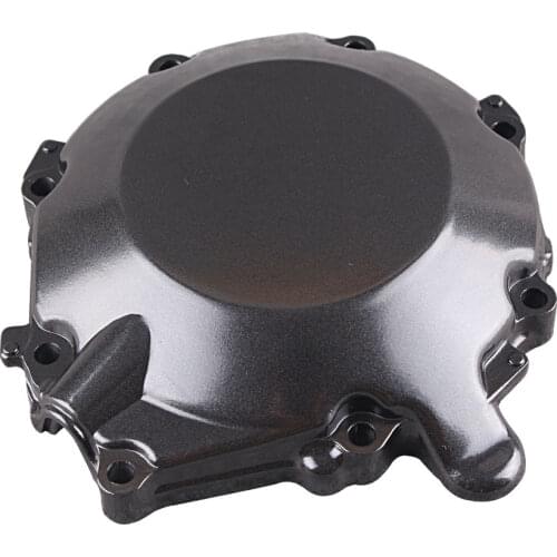Black Aluminum Motorcycle Engine Stator Crank Case Crankcase Protector Cover For Honda CBR1000RR 2006 2007 / CBR 1000 RR 06 07