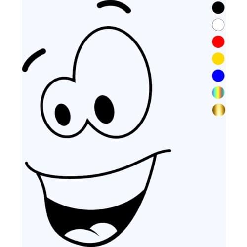 CK3366# vinyl car sticker Cartoon Eyes reflective waterproof removable decal auto stickers for bumper rear window