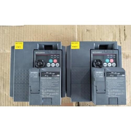 FR-E740-0.4KNC 0.4KW 380V inverter , used in good condition . 80% appearance new , good working , free shipping