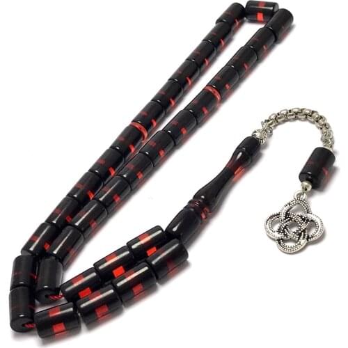 Islamic Tasbih Muslim Rosary Beads 33 Prayer Rosary For Men Bracelet For Men Accessory amber oltu amber stone Handmade Turkey