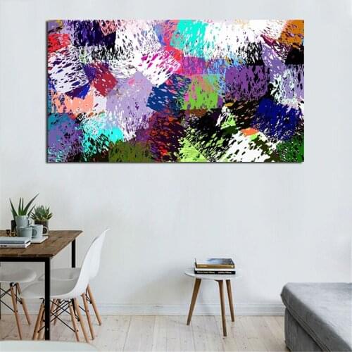 Beautiful Colorful Abstract Canvas Posters Prints Wall Art Painting Oil Decorative Picture Modern Living Room Home Decoration