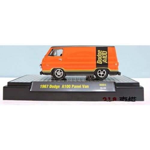M2 1/64 1967 Dodge A100 panel van pocket car collection alloy car model