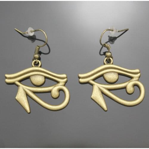 New Fashion Vintage Rah Egypt Eye of Horus Egyptian Style Pendant Earrings Charm Gifts for Women