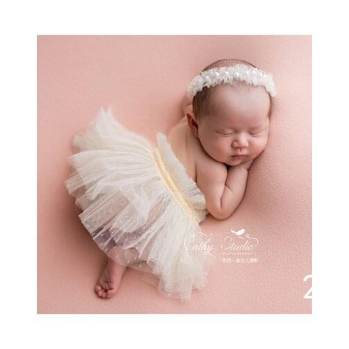 Newborn Photography Props Newborn Hat Lace set Outfit Baby Girl Dress Photo Costume Newborn Photography Outfit