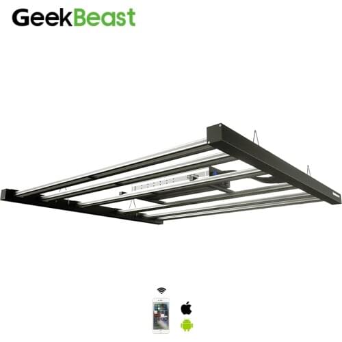 LED Grow Light GeekBeast Pro 630w most average with 5-Year Warranty UV IR led grow light for Greenhouse plants