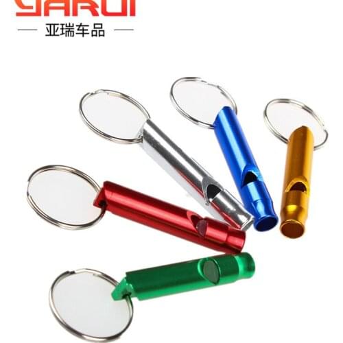 Whistle aluminum alloy outdoor equipment field camping travel supplies