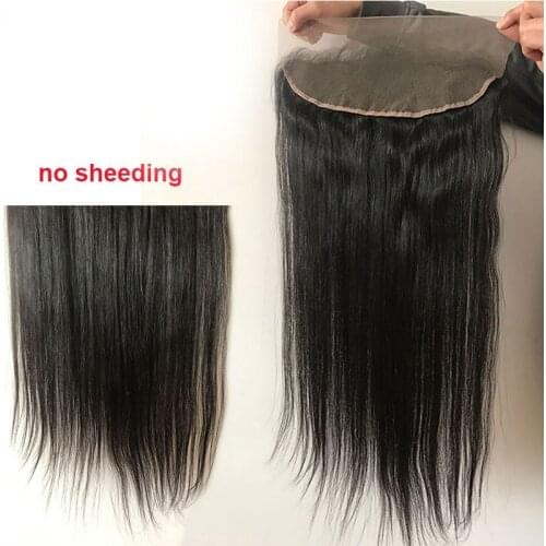 28 inch Customized Length 13X4 Lace Frontal 1 Month Brazilian Virgin Human Hair