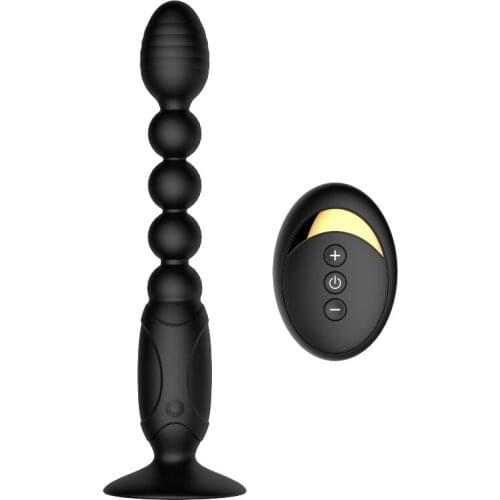 Sex Products USB Charging Anal Beads Plug Vibrator Wireless Remote Control Butt Plug G-spot Messager Anal Sex Toys For Men Women