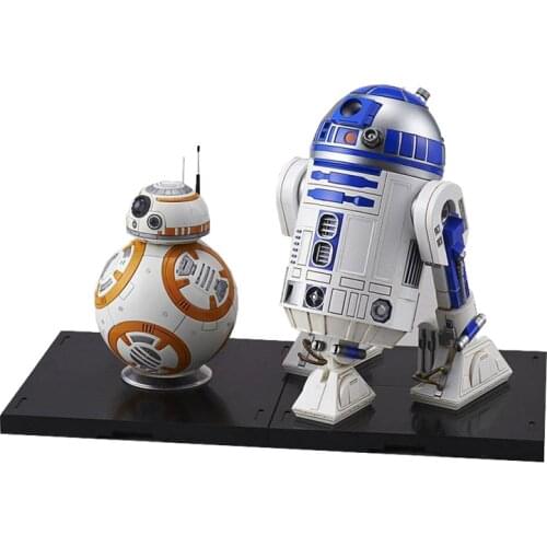 BANDAI Original 1/12 BB-8 R2-D2 Star Wars:The Force Awakens Anime Action & Toy figures Model Toys For Children