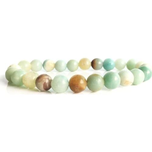 Natural stone 4/6/8/10/12mm Fashion natural Jewelry Tianhe stone beads bracelet fit for men and women Accessories and amulets